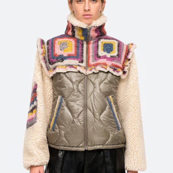 美品sea new york Patchwork Jacket希少品xsサイズ-fetogercekleri.com